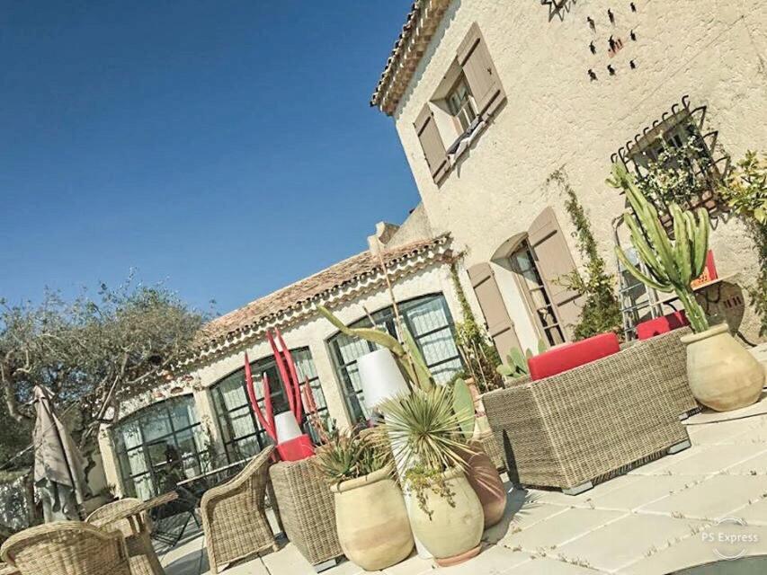Mas De Provence En Riviera 호텔 La Roquette-sur-Var 외부 사진